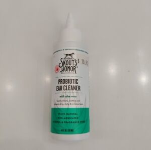 ✨ 4/$15 Skout's Honor Probiotic Dog Ear Cleaner, 4-fl oz bottle
